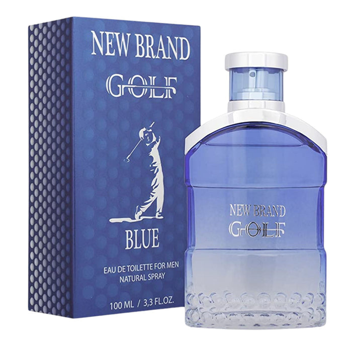 New Brand Golf Blue 3.3oz Men EDT Spray