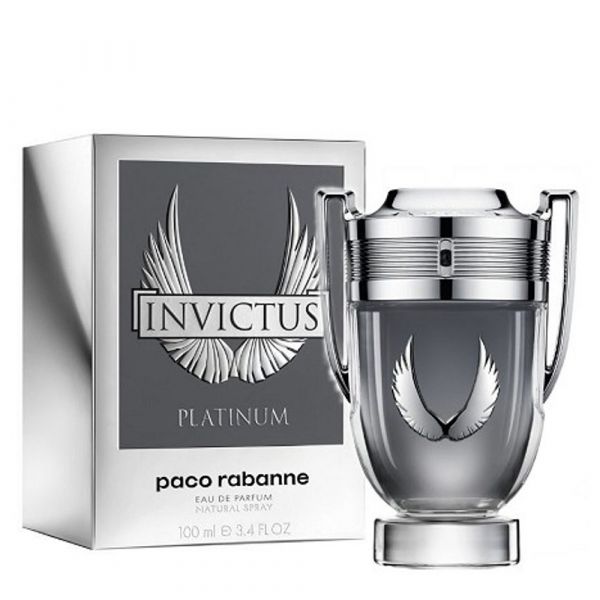 Paco Rabanne Invictus Platinum 3.4oz Men EDP Spray