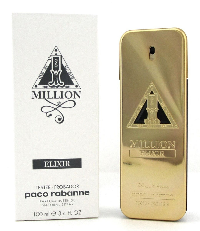 Paco Rabanne Million Elixir Parfum 3.4oz Men Spray Tester