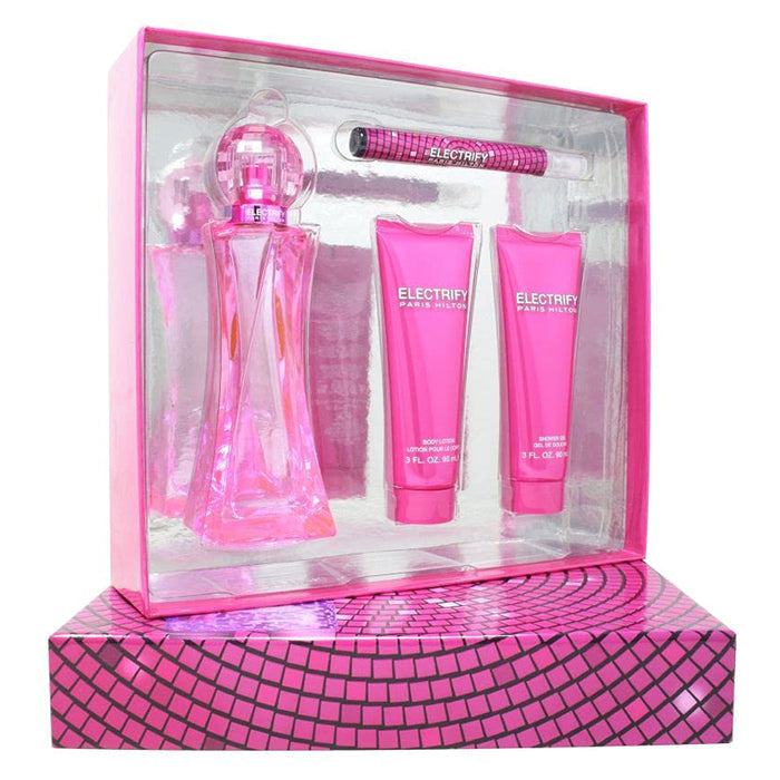 Paris Hilton Electrify 4-Piece Set 3.4oz EDP