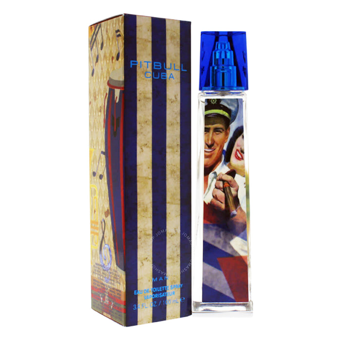 Pitbull Cuba 3.4oz Men EDT Spray