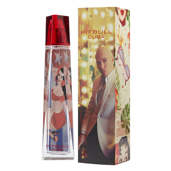 Pitbull Cuba 3.4oz Women EDP Spray