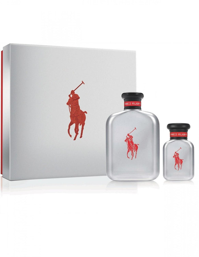 Ralph Lauren Polo Red Rush 2-Piece Set 4.2oz Men EDT Spray