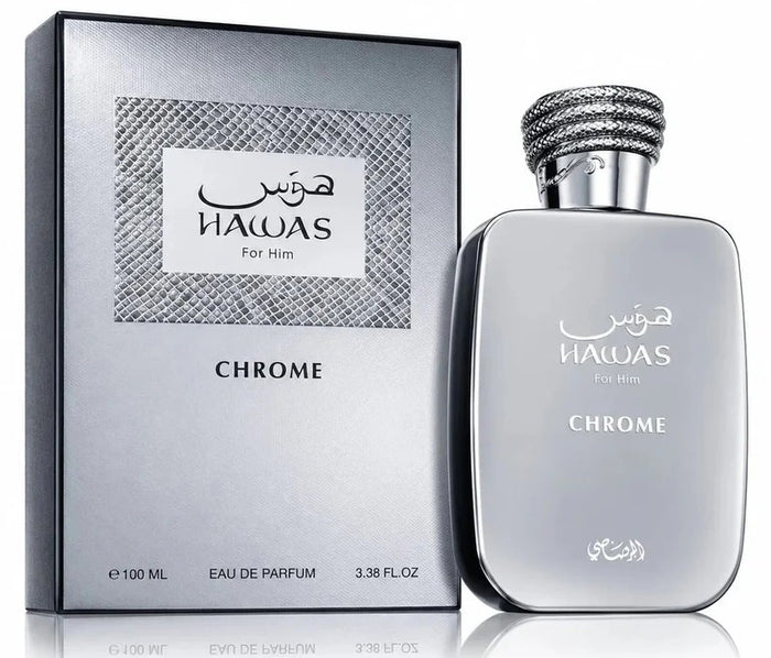 Rasasi Hawas Chrome 3.38oz Unisex EDP Spray