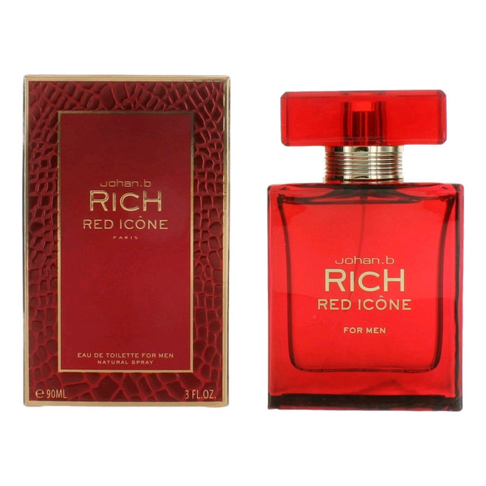 Rich Red Icone 3.4oz Men EDT Spray