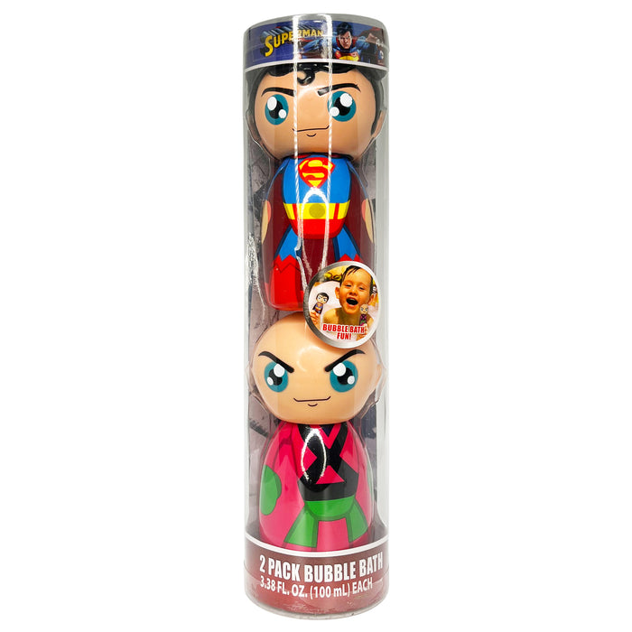 Superman Shower Gel 2- Piece Set 3.8oz Kids Bubble Bath