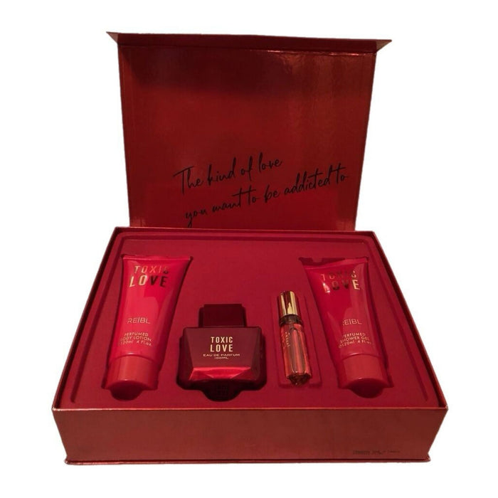 Toxic Love 4-Piece Set 3.4oz Women EDP Spray