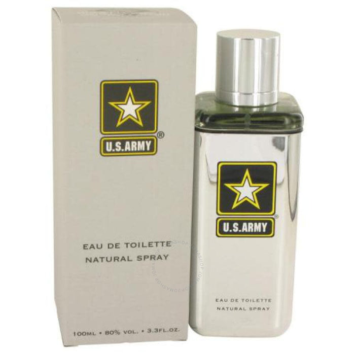 US Army Silver 3.3oz Men EDT Spray