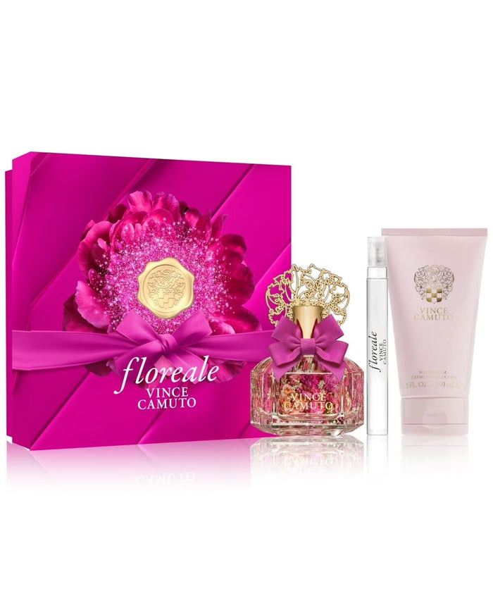Vince Camuto Floreale 3-Piece Set 3.4oz Women EDP Spray